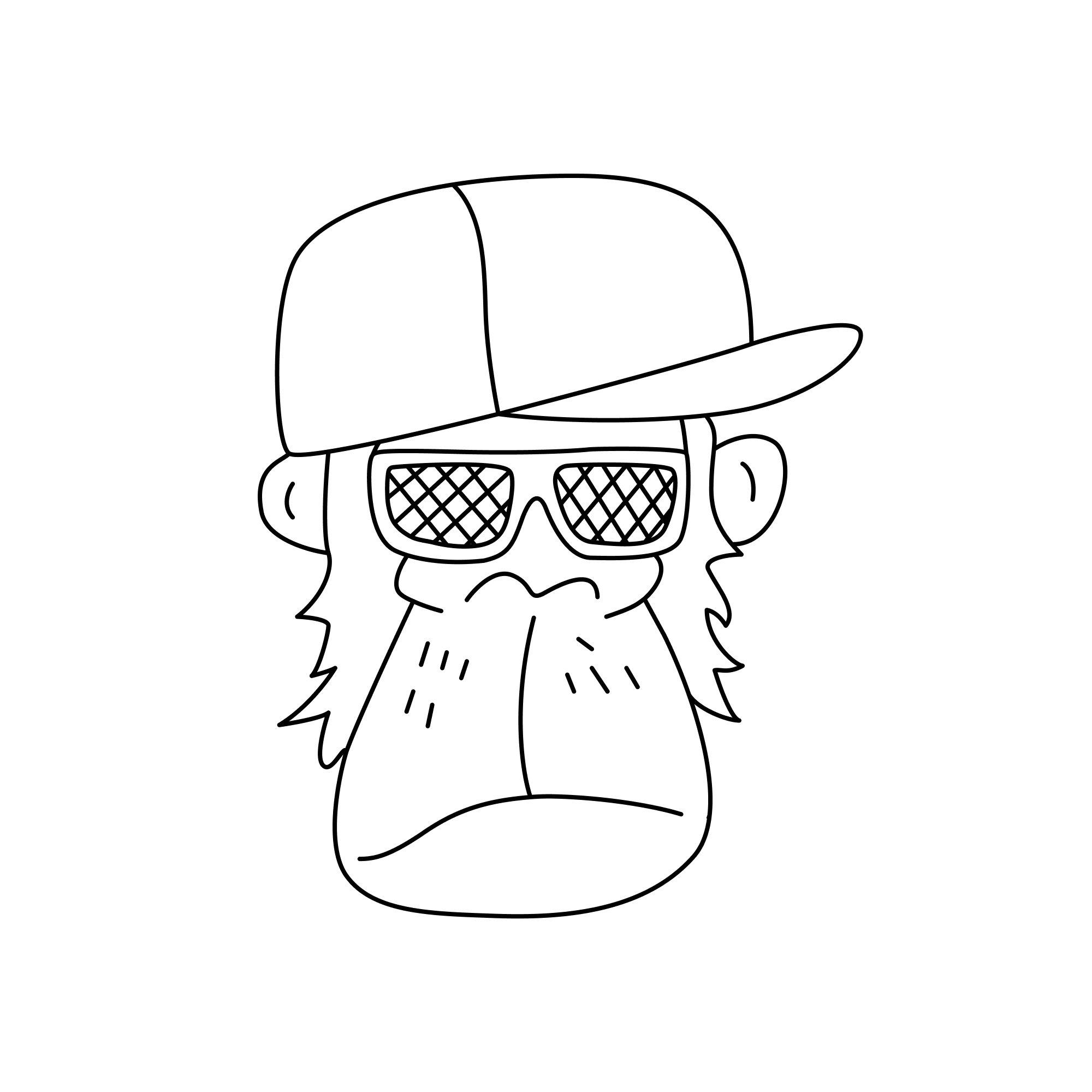 Shadegorilla Cap_outlined
